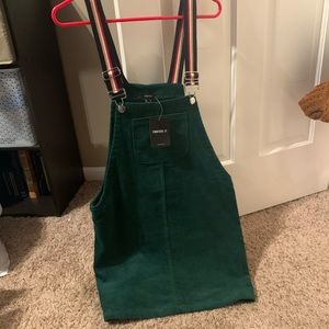 NWT Corduroy Overall Dress